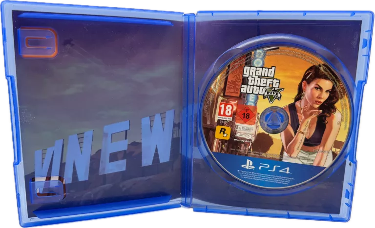 GRA NA KONSOLE PS4 GTA V