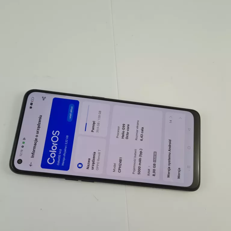 TELEFON OPPO RENO 8T
