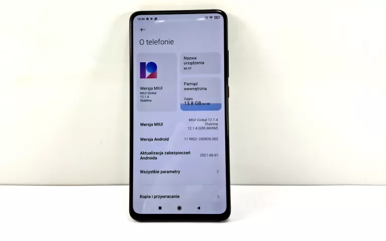 TELEFON XIAOMI MI 9T 6GB / 64GB CZARNY