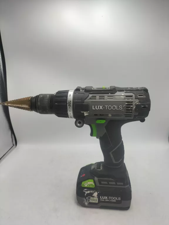 LUX-TOOLS WIERTARKO-WKRĘTARKA AKUMULATOROWA 20V 2AH
