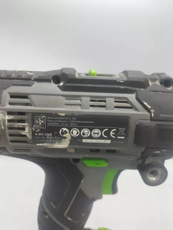 LUX-TOOLS WIERTARKO-WKRĘTARKA AKUMULATOROWA 20V 2AH