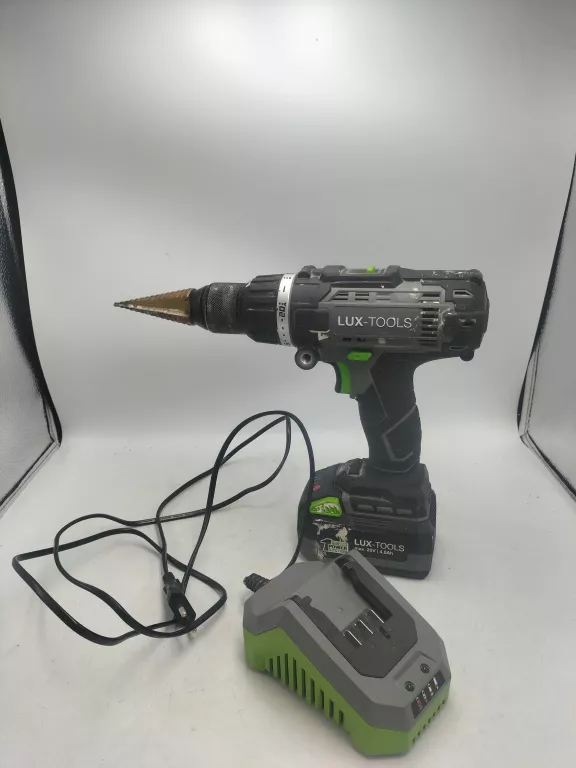 LUX-TOOLS WIERTARKO-WKRĘTARKA AKUMULATOROWA 20V 2AH