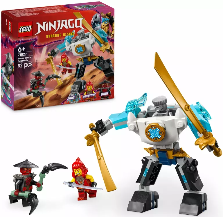 KLOCKI LEGO NINJAGO 71827 MECH W ZBROI BOJOWEJ ZANE’A