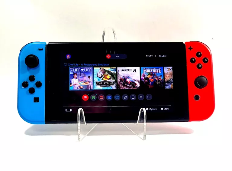 KONSOLA NINTENDO SWITCH HAC-001(-01) AKCESORIA + GRY