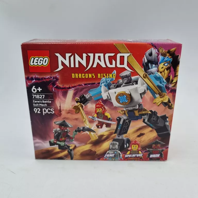 KLOCKI LEGO NINJAGO 71827 MECH W ZBROI BOJOWEJ ZANE’A