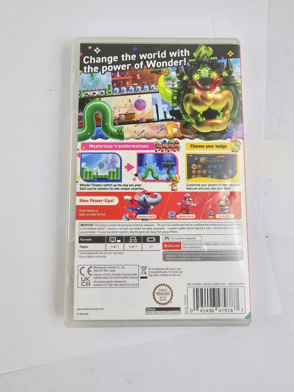 GRA SUPER MARIO BROSS WONDER NINTENDO SWITCH