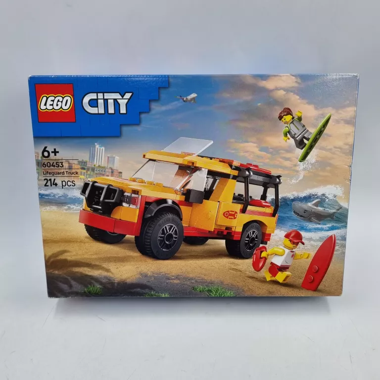 KLOCKI LEGO CITY 60453 FURGONETKA RATOWNIKÓW PLAŻOWYCH