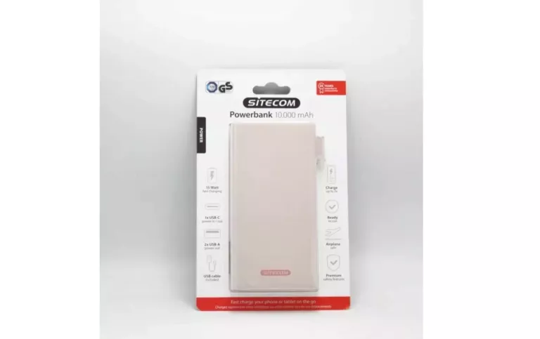 POWERBANK SITECOM 10000 MAH RÓŻOWY