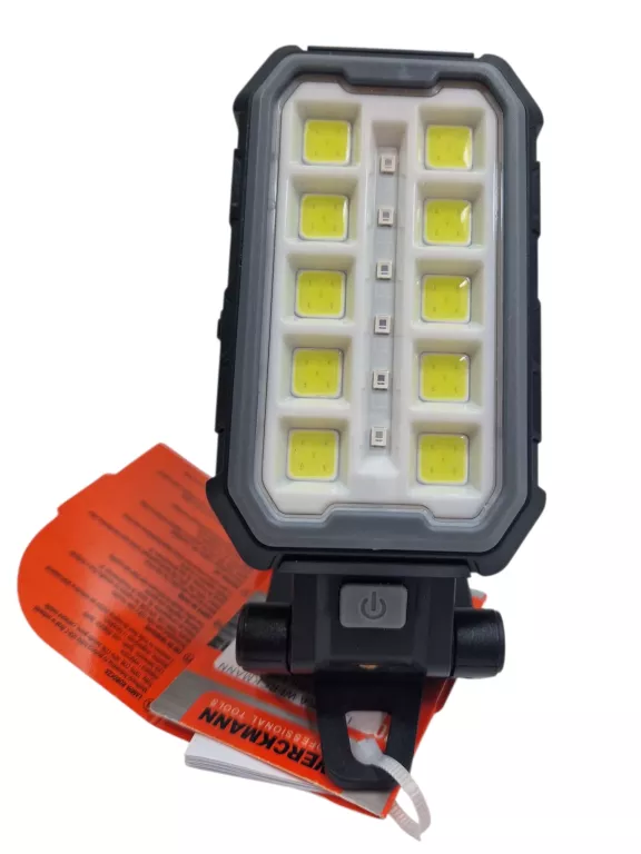 LAMPA ROBOCZA WERCKMANN MAŁA MAGNES MOCNA 450+40 LUMENÓW USB-C