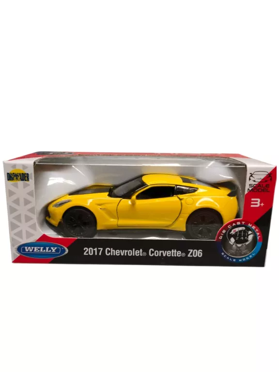 WELLY MODEL 2017 CHEVROLET CORVETTE Z06 1:34