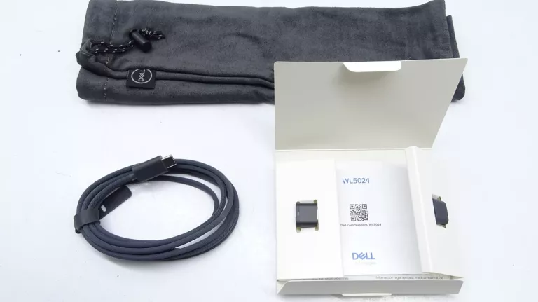 SŁUCHAWKI BEZPRZEWODOWE DELL PRO PLUS WL5024 ANC MIKROFON / JAK NOWE