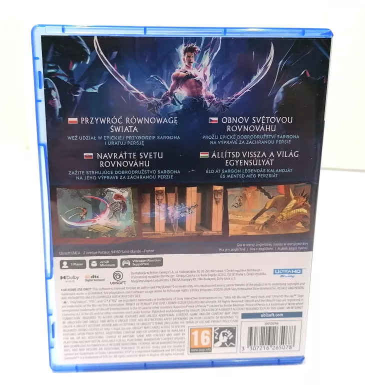 GRA NA PS5 PRINCE OF PERSIA. THE LOST CROWN