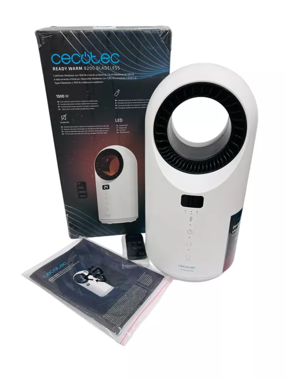 WENTYLATOR OSCYLACYJNY GRZEJNIK 2W1 1000-1500W ZESTAW ALPINA