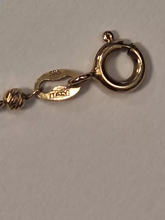 ZŁOTA BRANSOLETKA 585 ,1,13 GRAM , 20 CM
