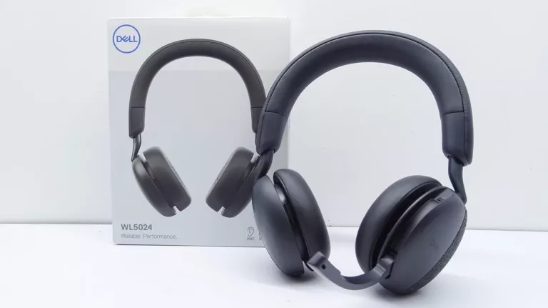 SŁUCHAWKI BEZPRZEWODOWE DELL PRO PLUS WL5024 ANC MIKROFON / JAK NOWE