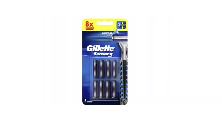 GILLETTE SENSOR3 ORYGINALNE OSTRZA WKŁADY 8 SZTUK