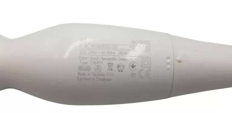 BLENDER RĘCZNY BOSCH MSM6B100 280 W BIAŁY
