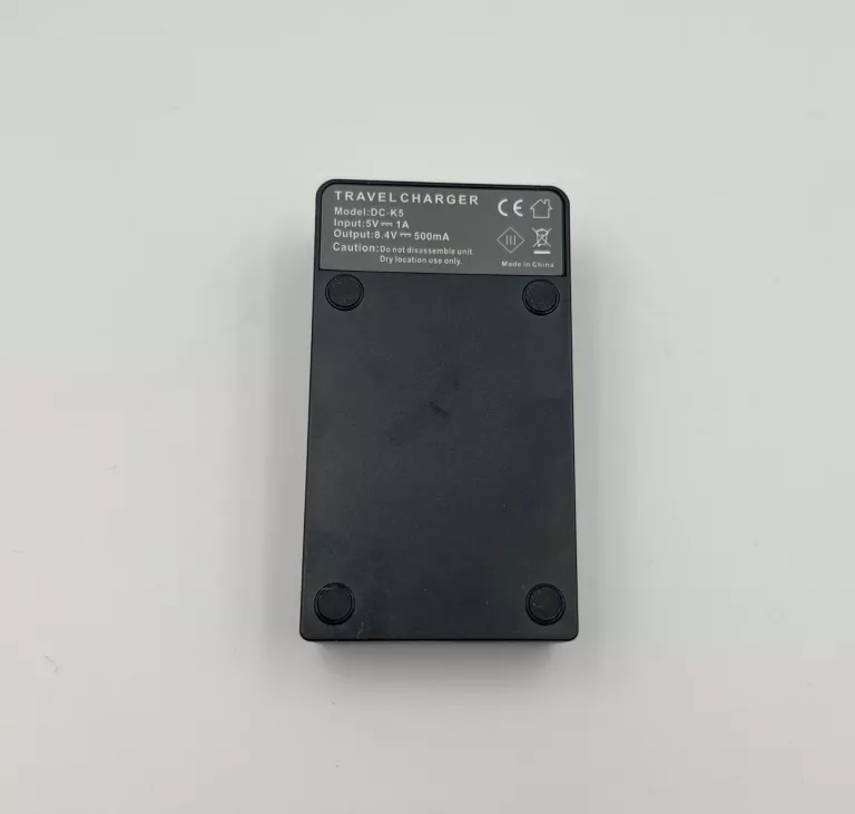 ŁADOWARKA DO BATERII DC K5 TRAVEL CHARGER