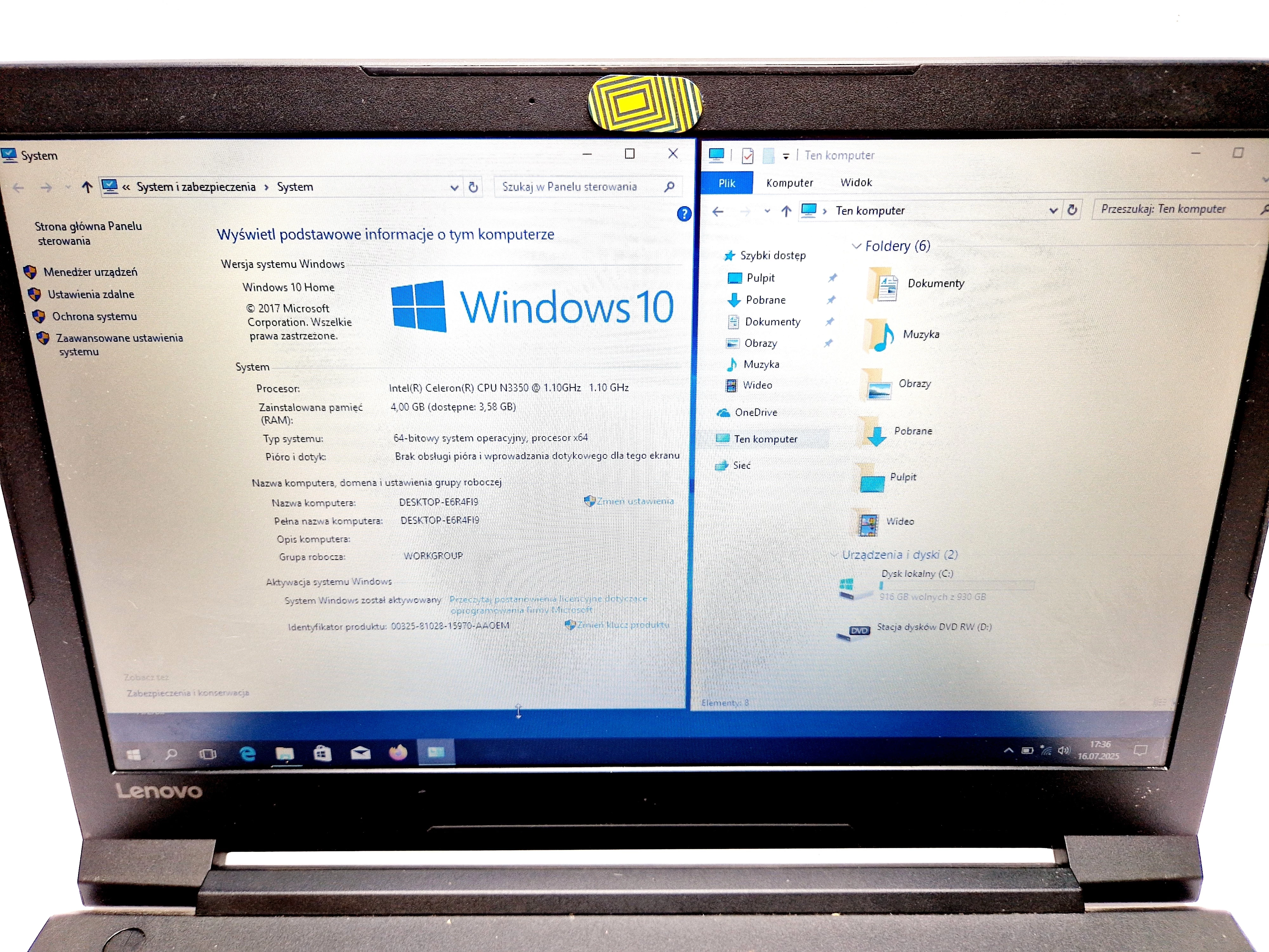 laptop-lenovo-v110-15iap-intel-celeron1tb-hdd-4gb-ramwin10-ean-gtin-0192076433162