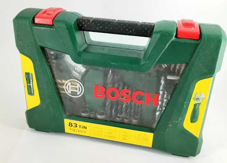 ZESTAW WIERTEŁ BOSH 83 TIN TLG/PCS