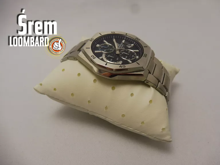 ZEGAREK CASIO EDIFICE EFB-680D-1AVUEF, KOMPLET, IGŁA STAN!