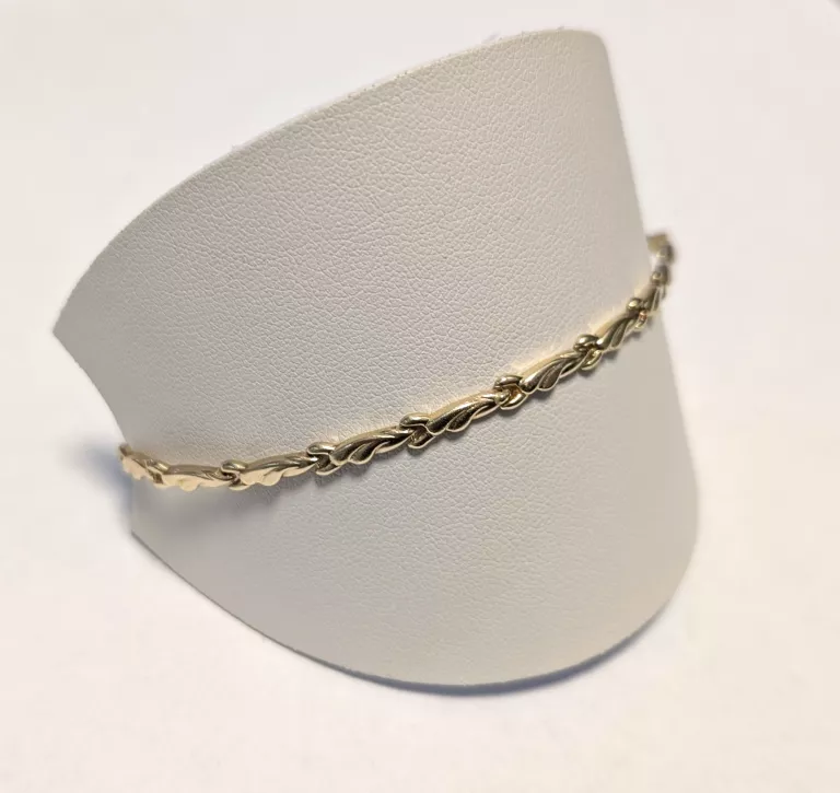 CUDOWNA ZŁOTA BRANSOLETKA 3,15G 19CM P585