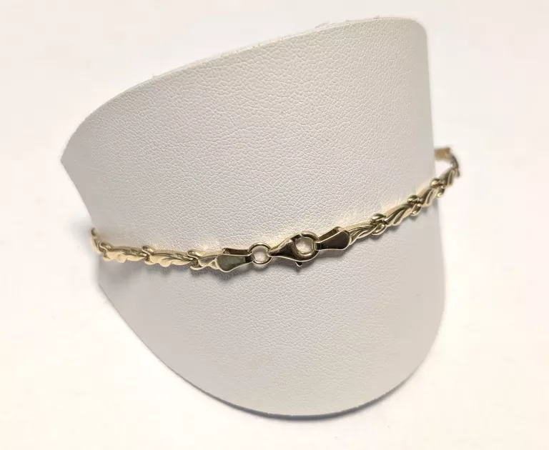 CUDOWNA ZŁOTA BRANSOLETKA 3,15G 19CM P585