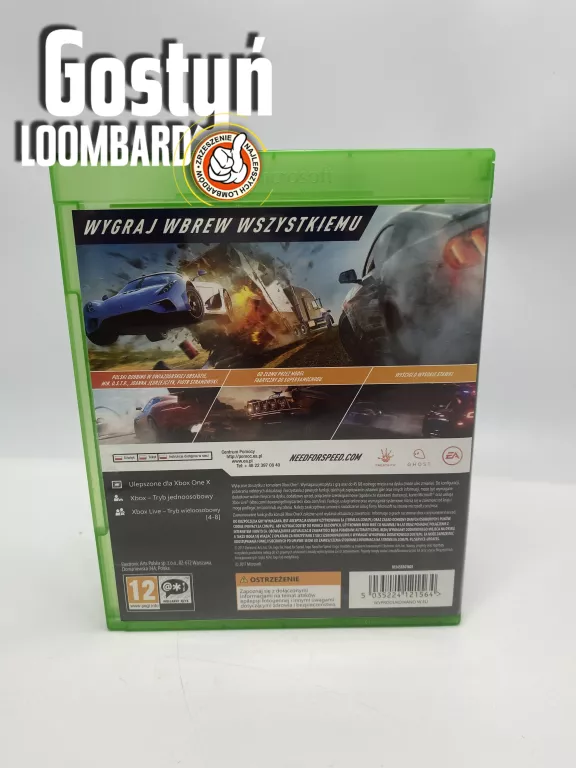 GRA XBOX ONE NEED FOR SPEED PAYBACK