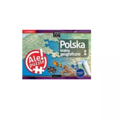 POLSKA KRAINY GEOGRAFICZNE. 200 ELEMENTÓW INNA DEMART 9788379127191