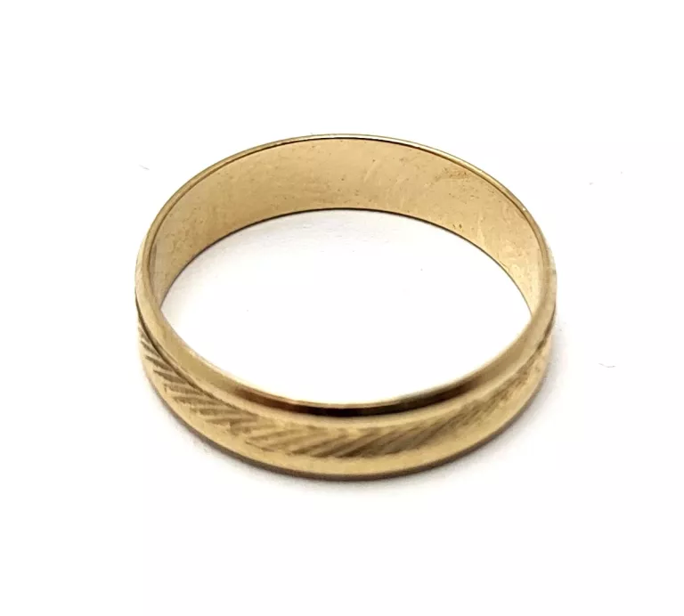 ZŁOTA OBRĄCZKA PR,585 R.9 1.49G