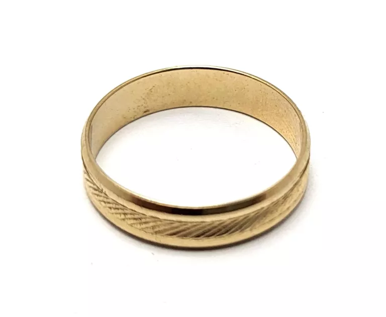 ZŁOTA OBRĄCZKA PR,585 R.9 1.49G