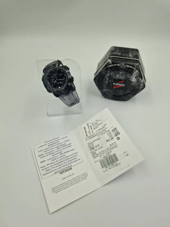 ZEGAREK MĘSKI SKELETON GA-2000SKE-8AER GW 2027!! IDEALNY!!