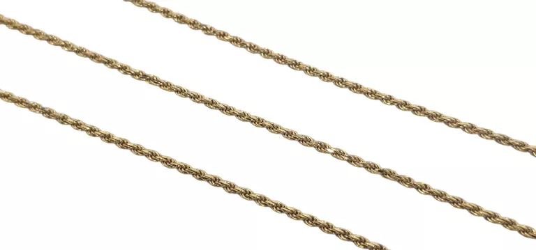 ZŁOTY ŁAŃCUSZEK KORDEL 585 4,26G DŁ.45CM