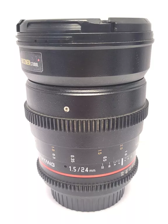 ZESTAW 3 OBIEKTYWÓW SAMYANG / 10MM 3,1T / 24MM 1,5T / 1,5/35MM