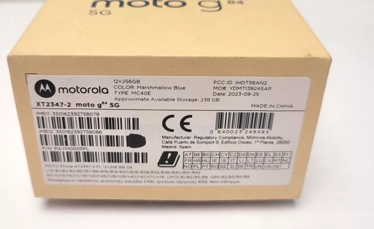 TELEFON MOTO G84 5G 12/256GB