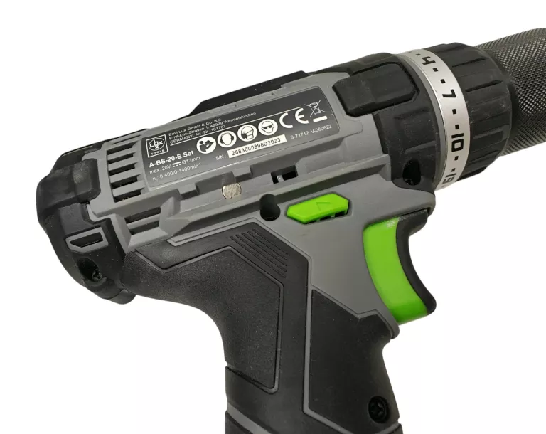 WIERTARKO-WKRĘTARKA LUX TOOLS A-BS-20-E SET WALIZKA