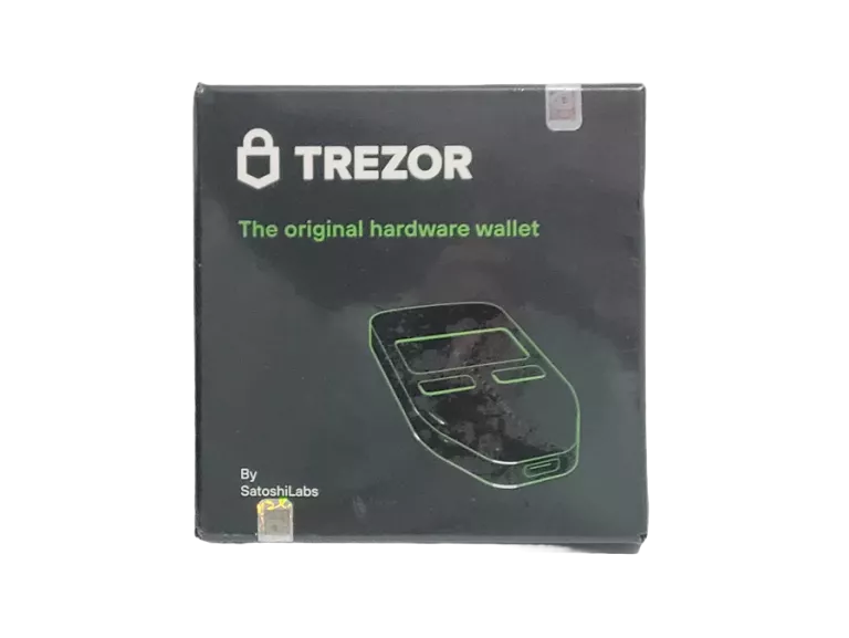 ORYGINALNY SPRZĘTOWY PORTFEL KRYPTOWALUTOWY, TREZOR THE ORIGINAL HARDWARE