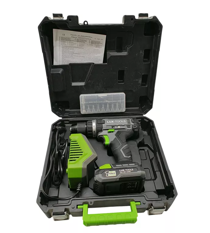 WIERTARKO-WKRĘTARKA LUX TOOLS A-BS-20-E SET WALIZKA