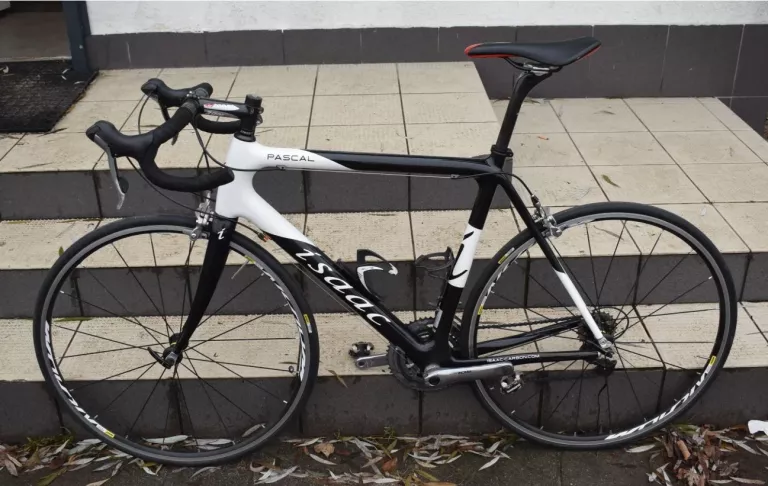 ROWER SZOSOWY ISAAC PASCAL OSPRZĘT SHIMANO 105