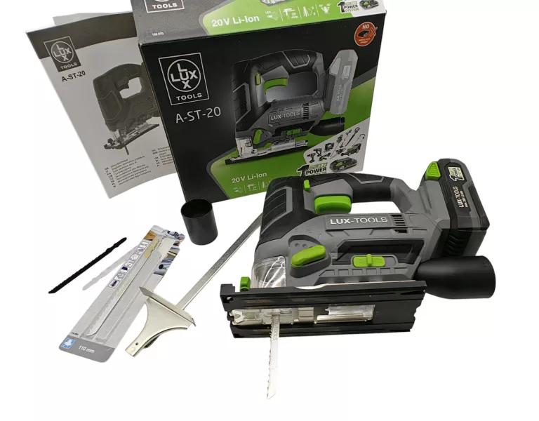 WYRZYNARKA LUX-TOOLS A-ST-20 Z AKUMLATOREM 20V