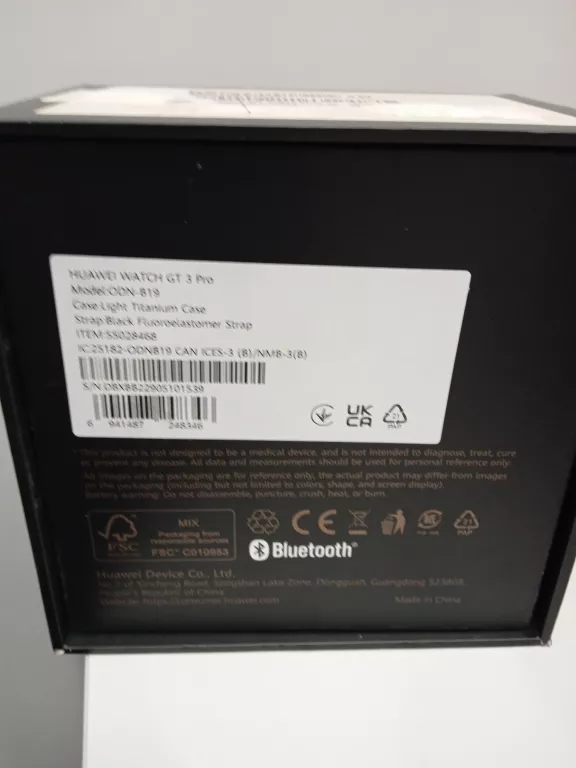 SMARTWATCH HUAWEI WATCH GT3 PRO +ŁAD+PUD
