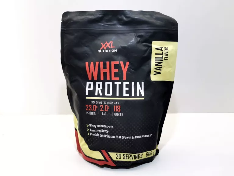 BIAŁKO SERWATKOWE W PROSZKU XXL NUTRITION WANILIA DW:04.2027