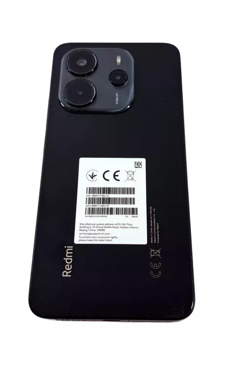 SMARTFON XIAOMI REDMI NOTE 14S 8 GB / 256 GB 4G (LTE) 6,67" CZARNY
