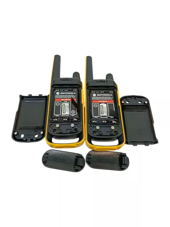 RADIOTELEFON MOTOROLA T82 EXTREME CZARNO-ŻÓŁTY 2 SZT