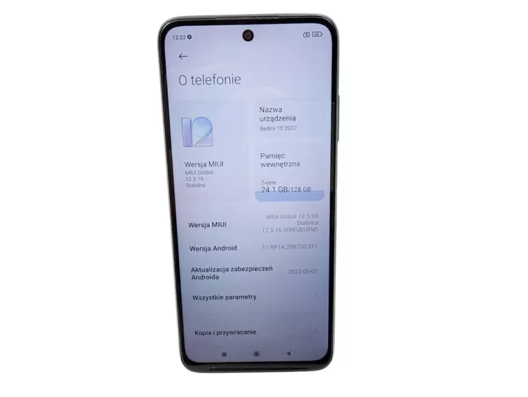 TELEFON XIAOMI REDMI 10 2022 4/128 GB + ETUI