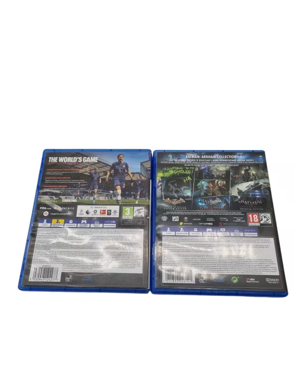 GRY PS4 FIFA 23 I BATMAN ARKHAM COLLECTION - OKAZJA