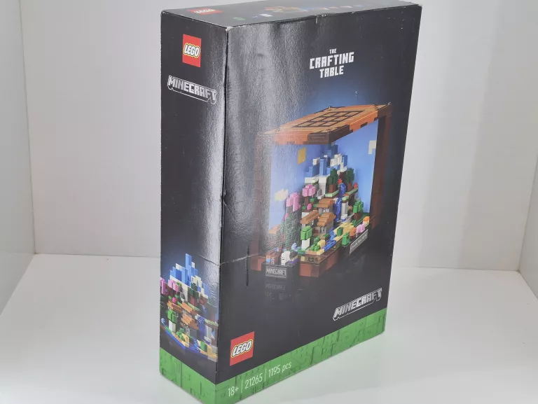 LEGO MINECRAFT STÓŁ WARSZTATOWY 21265 KLOCKI KOLEKCJONERSKIE MINACRAFT