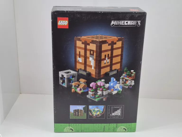 LEGO MINECRAFT STÓŁ WARSZTATOWY 21265 KLOCKI KOLEKCJONERSKIE MINACRAFT