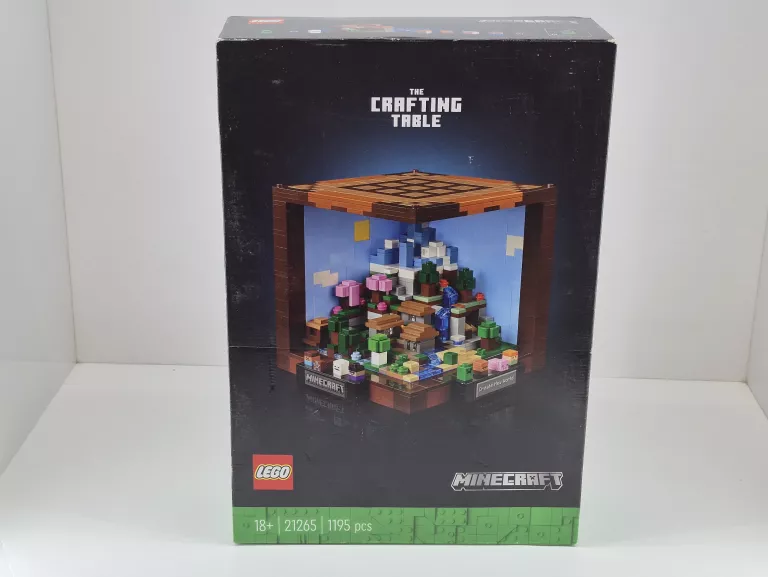 LEGO MINECRAFT STÓŁ WARSZTATOWY 21265 KLOCKI KOLEKCJONERSKIE MINACRAFT