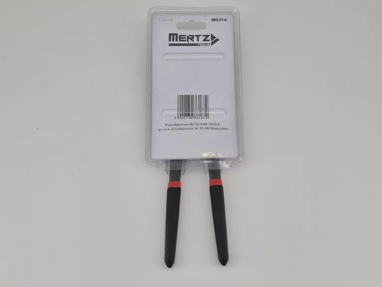 OBCĘGI MERTZ CĘGI SZCZYPCE ZBROJARSKIE IZOLOWANA RĄCZKA CRV M0314 180MM